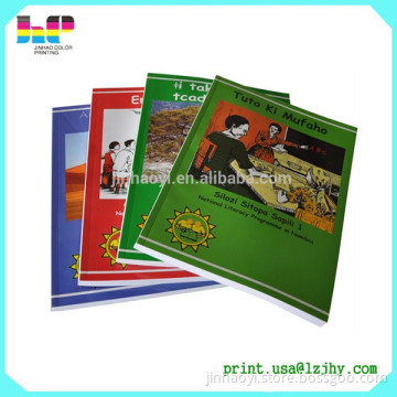 print school text books softcover offset printing text book printing service